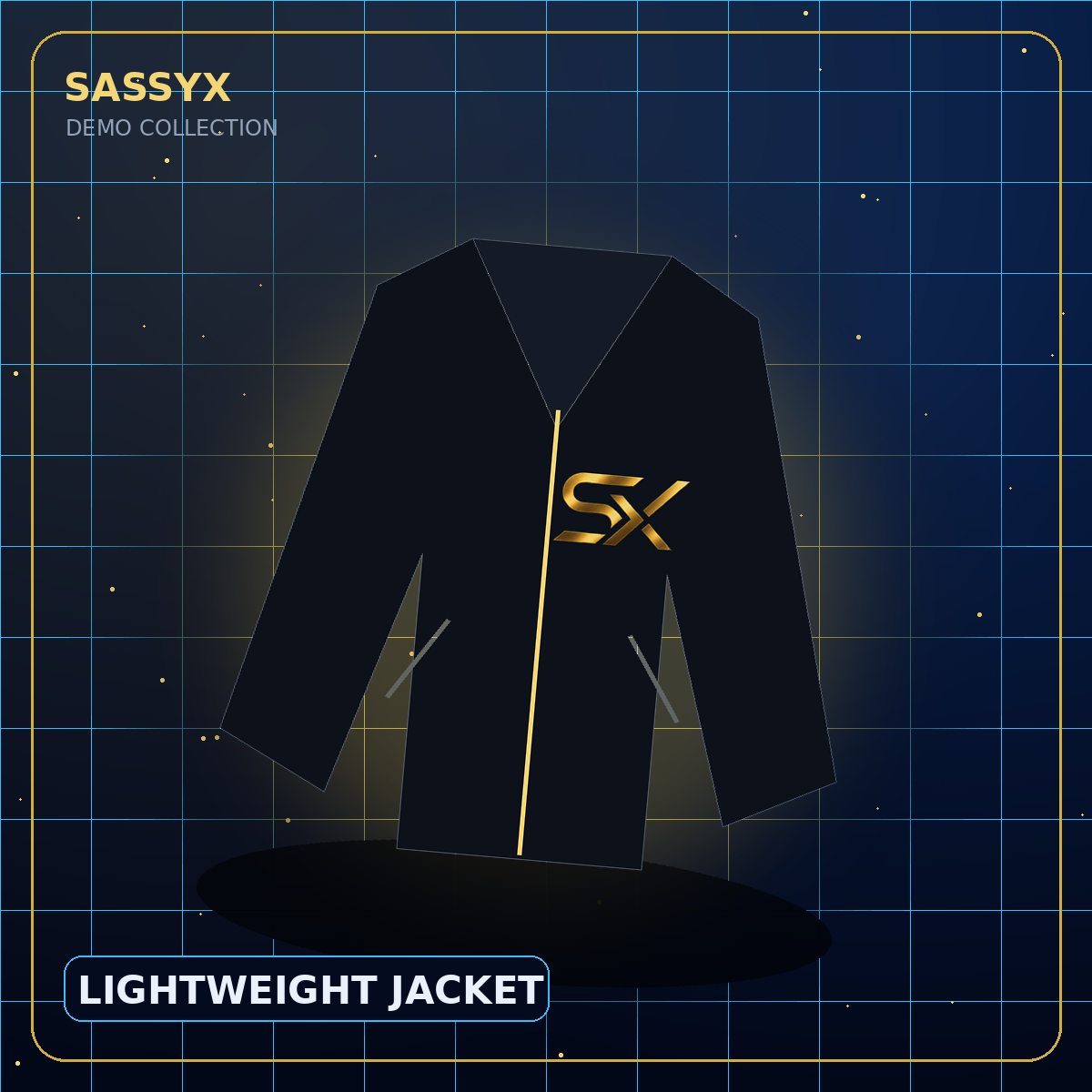 SASSYX Lightweight Jacket — Demo image 3