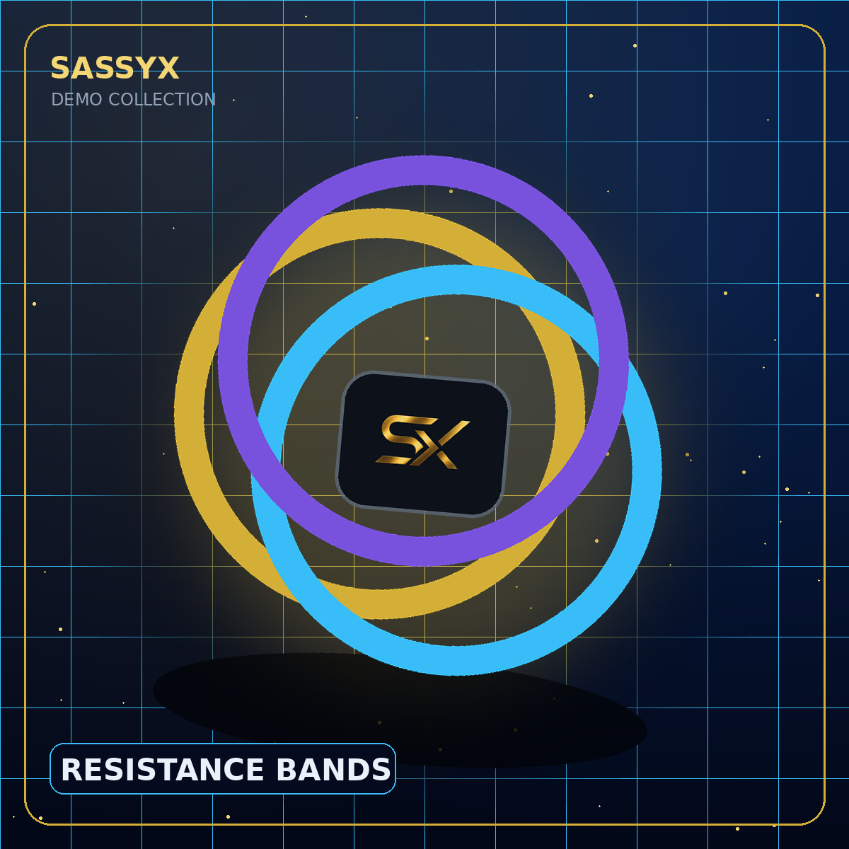 SASSYX Resistance Band Set — Demo image 3