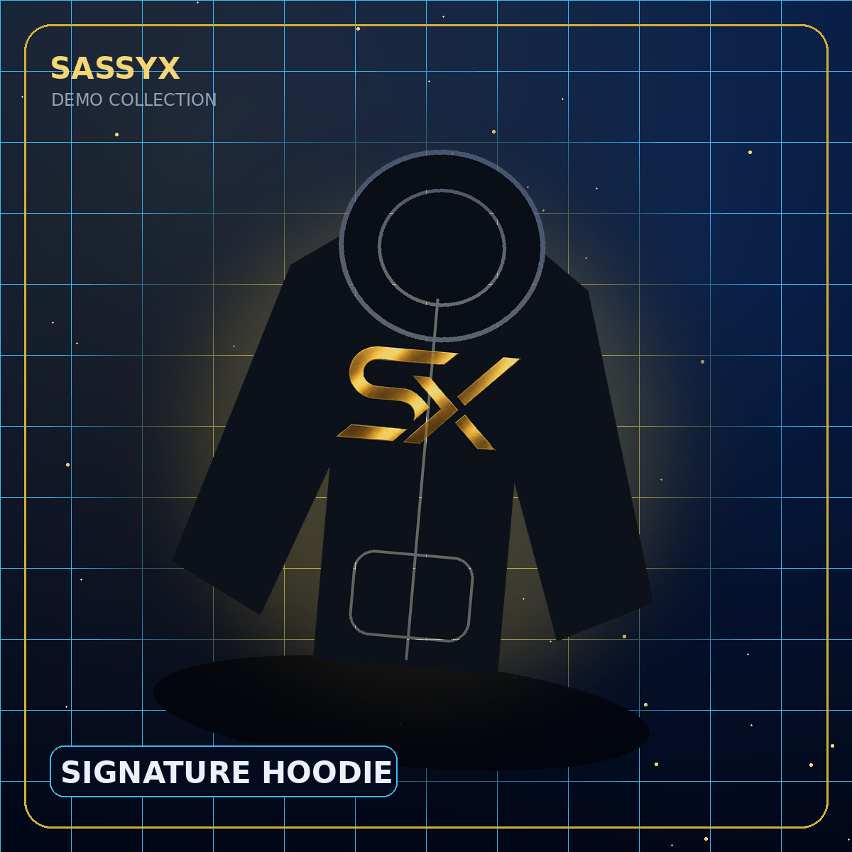 SASSYX Signature Hoodie — Demo image 3