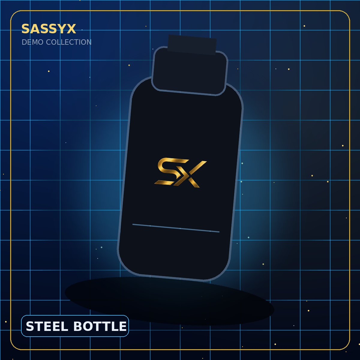 SASSYX Steel Bottle — Demo image 3